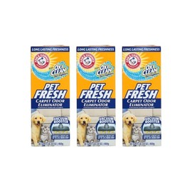 Arm & Hammer Carpet Pet Fresh Odor Eliminator 30 Oz, Pack of 3