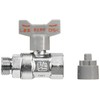 Kakudai Ball Stop Valve with Check Valve 653-310-13