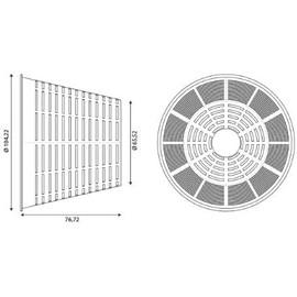 MAUQI – Set mit 10 Käseformen (250/300 g) – Perfekt für Caciotta, Ricotta & mehr (10 Stück à 250/300 g)