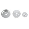 RADREPLA 5 & 6 Hole Steering Wheel Polished Hub Adapter