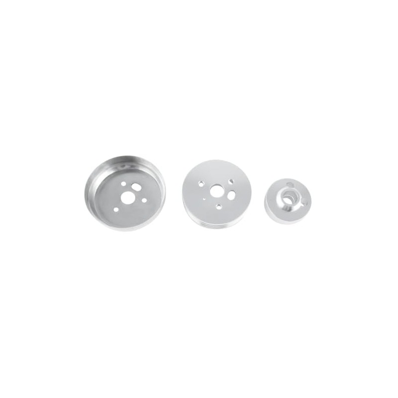 RADREPLA 5 & 6 Hole Steering Wheel Polished Hub Adapter