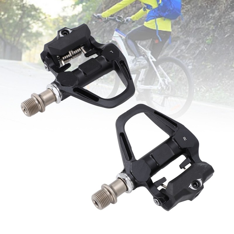 Clipless Pedals 9/16 Inch Molybdenum Steel Axle Bearing Adjustable Tension