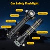 Strong Light Flashlight, 10 In 1 Multifunctional Safety Hammer 6000LM