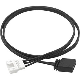 Black 4 Pin to 5V 3 Pin ARGB Conversion Cable ARGB Splitter Cable 5V 3Pin to 4 Pin ARGB Extension Cable for Computer Chassis Connector Cable Home Audio Accessories