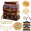 VioraWhite 1 Set 1 Set 346 Pcs DIY Bible Charm