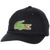 Lacoste Men's Big Clock 6 Panel Hat, Black