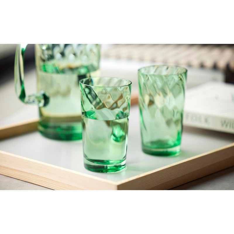 Lyngby Glas Vienna Highball 45 cl Pack of 4 Green