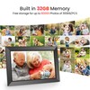FRAMEO Digital Picture Frame WiFi 10.1 Inch - 1280 x