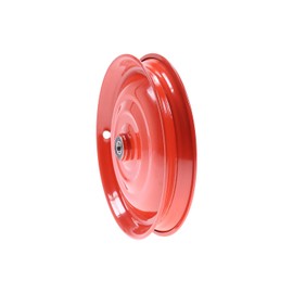 12 1/2 Inch Disc Wheel Trailer Hand Trolley Wheel Rim Klaufix DDR Red | 1 Piece