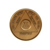 40 Year Bronze AA (Alcoholics Anonymous) - Sober / Sobriety