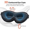 Sleep Mask for Side Sleeper, Eye Mask Sleeping Women Men,