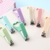 [7 Colors] Heart Ring Nail Clippers Nail Nail Clippers Nail Care Toenail Beauty - Buy only 1 (light green) / [7색상] 하트 고리 손톱깎이 네일 손톱깍이 손발톱 관리 발톱 미용 - 1개만구매(연그린)