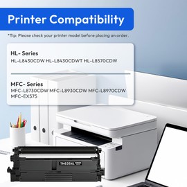 Ronglink TN635XL Black Toner Cartridge TN635 TN-635 TN-635XL, 5,500 Pages