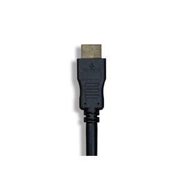 Cablelera HDMI M/F with Ethernet Panel-Mount 1' Black Color (ZC55A5MF-01)