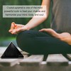 Black Obsidian Pyramid Crystal Healing Stones - 2" Great Pyramid