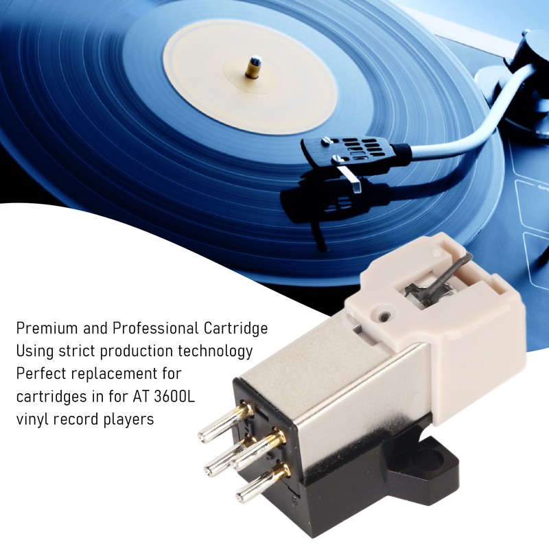 Magnetic Cartridge Stylus High Accuracy Replacement Magnet Turntable Cartridge for