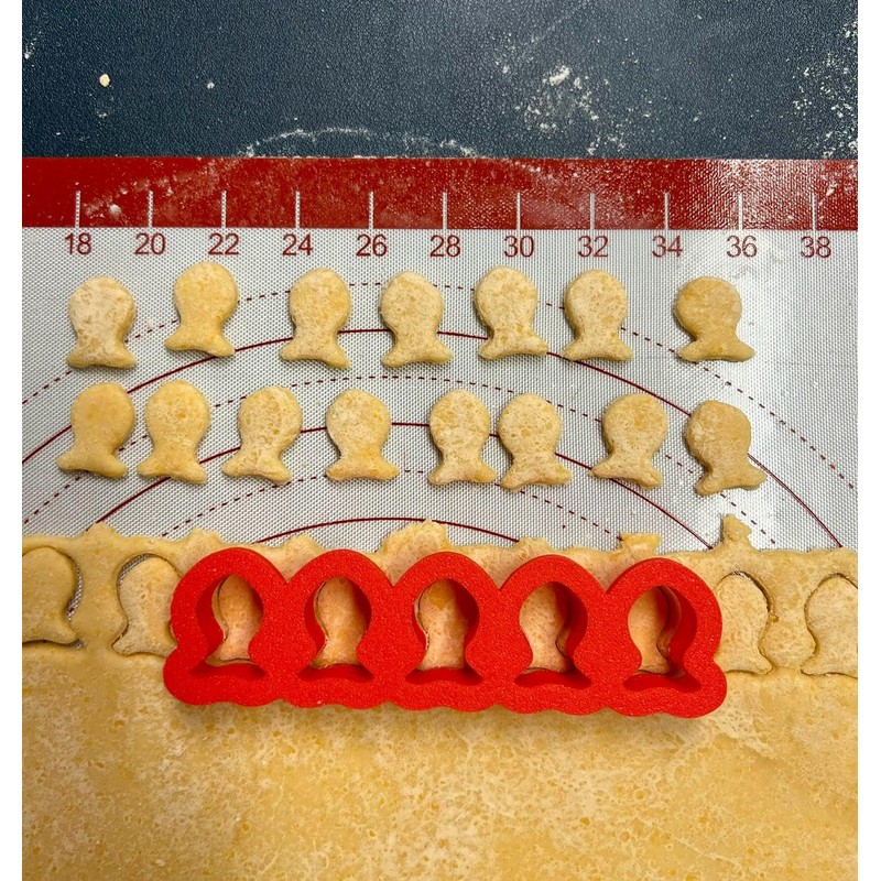 Mini Tiny Goldfish Cracker Cutter and Goldfish Cookie Cutter -