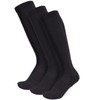 Viasox Black 3 Pack Compression Socks Women & Men, Circulation
