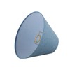 Aspen Creative 58760, Hardback Empire Transitional UNO Lamp Shade, Denim