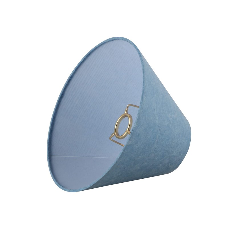 Aspen Creative 58760, Hardback Empire Transitional UNO Lamp Shade, Denim