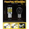 AILEO 1156 LED Bulb White, 500% Super Bright 54-SMD 3030