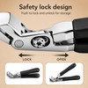 Nail Clipper Set for Thick Nails – Stainless Steel Wide