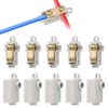 Linkstyle 10PCS 10 AWG Gauge T-Type Wire Connector Nut Kit,