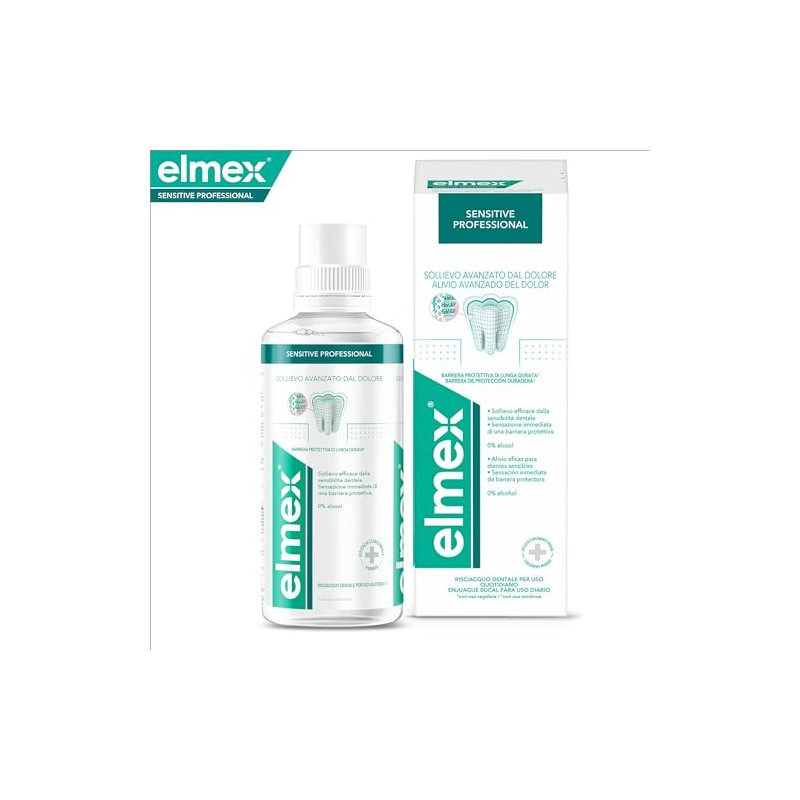 Elmex Sensitive 400ml Plus Colutorio