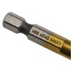 NUZAMAS 6 Piece Screw Thread Tap Drill Set Hex Shank