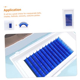 Baluue Curl Individual False Eyelashes Extensions for Natural Eye Makeup for Daily Use Cosplay and Parties Safe Skin Friendly Material