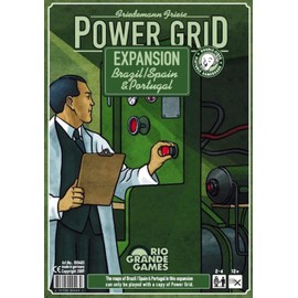 Rio Grande Games Power Grid: Brazil/Spain & Portugal Expansion (Recharged Version)
