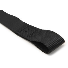 KustomMX Hardware 25mm Snap Hook Soft Loop Heavy Duty Tiedown, Ideal for Motorcycle, ATV, Trailers (2-Pack)