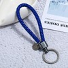 [EXDUCT] Bicycle Key Chain, Leather, Bike/Bicycle Key Chain, Key/Car (Black),
