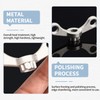 Bike Crank Removal Tool,Bracket Bottom Arm Bicycle Cassette Puller Cover