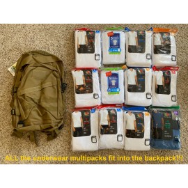 Cactus Jack Military-Style Tactical MOLLE Coyote Tan Hiking Hunting Backpack