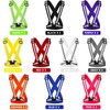30 Pcs Reflective Running Vest High Visible Reflective Vest Bulk