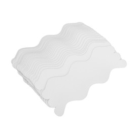 Shower Stickers Prevent Slip Waterproof Strong Grip S Shape Adhesive Decal for Bathroom Bathtub 72pcs 2x20cm / 0.8x7.9in