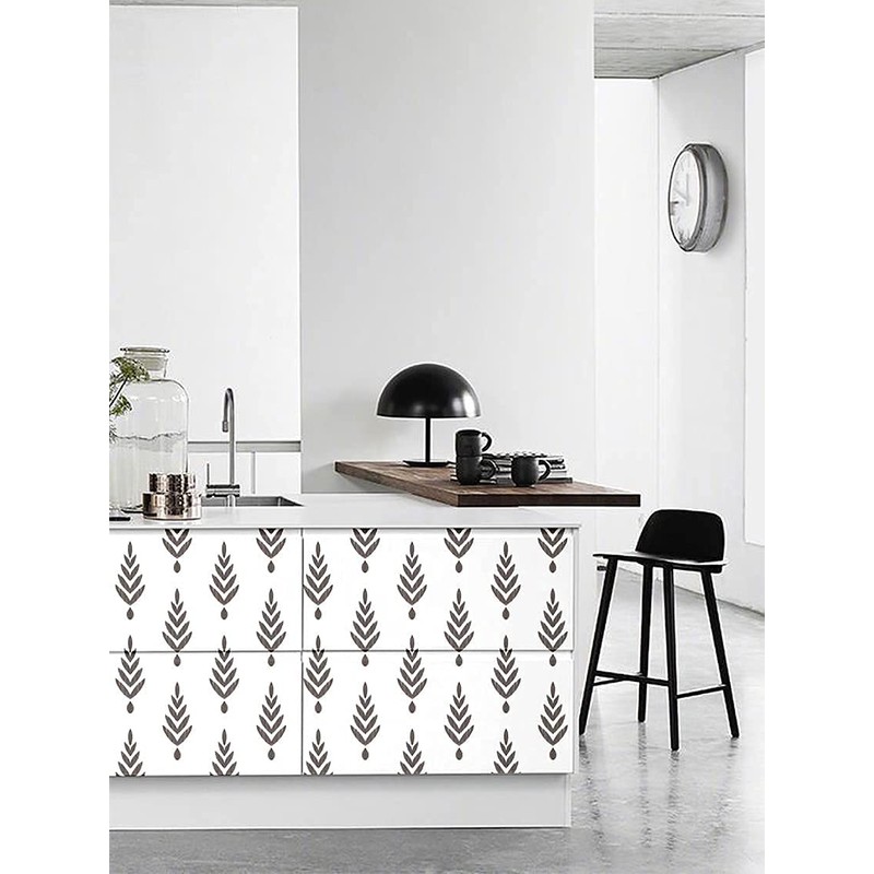 Blooming Wall Neutral Peel and Stick Wallpaper Little Trees Sapling