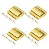 MroMax 4PCS Toggle Catch Lock 1.22" x 0.98" (LxW) Retro