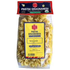 Vesuvio Organic Italian Pasta di Gragnano I.G.P. | Pastai Gragnanesi | USDA Certified Organic| 17.6oz (500g) (Pack of 4)