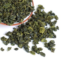 GOARTEA Biluochun Green Tea 100g / 3.5oz Premium Spring Suzhou Bi Luo Chun Green Tea - Snail Shape - Green Tea Loose Leaf Tea - Chinese Tea Pi lo Chun
