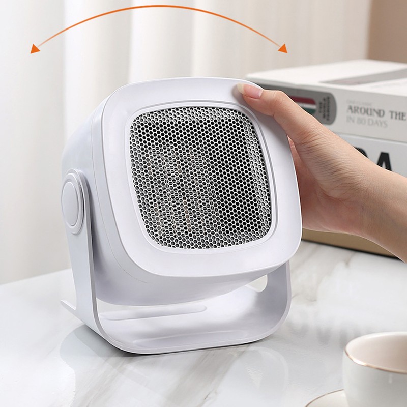 Desktop Heater 800W Energy Efficient Fast Heating Overheating Protection Dumping