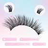 3D Fluffy Eyelash Cluster, EMEDA Individual Eyelash Cluster Eyelash Extensions