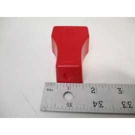 S & J 960116 Positive Battery Terminal Cover Guard For 2 AWG Cable, Red