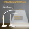 CIVHOM LED Desk Lamp, Swing Arm Architect Task Lamp with
