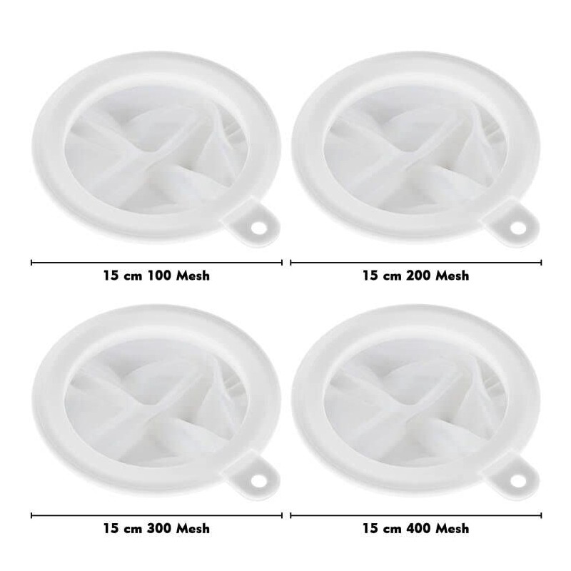 Ultra Fine Funnel Filter Sieve Filter Kitchen Strainer: 100 200