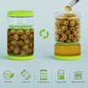 ForTidy Glass Pickle Jar with Strainer for Pickle Lover -