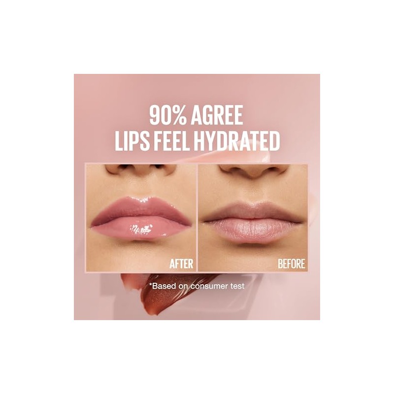 Maybelline Lifter Gloss Lip Gloss Makeup With Hyaluronic Acid, Hydrating,