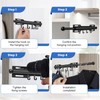 Valet Rod for Closets Pull Out, 12 inch Long Expendable