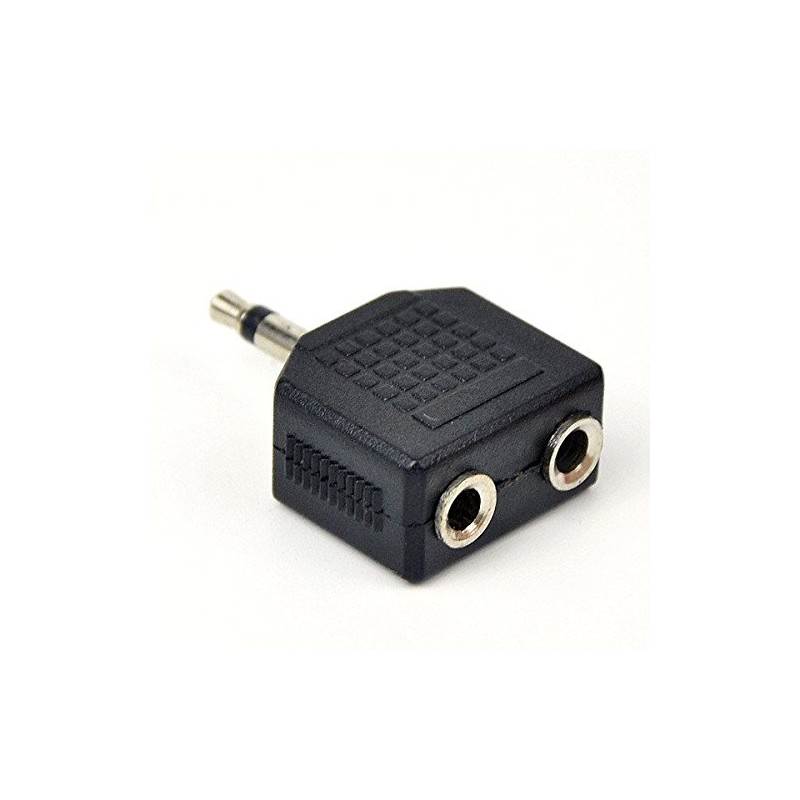 CESS 3.5mm Mono Male to Dual Port 3.5mm Mono Female